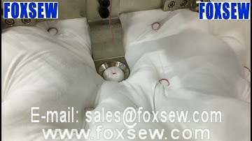 Electronic Bartacking Machine for Soft Cushion