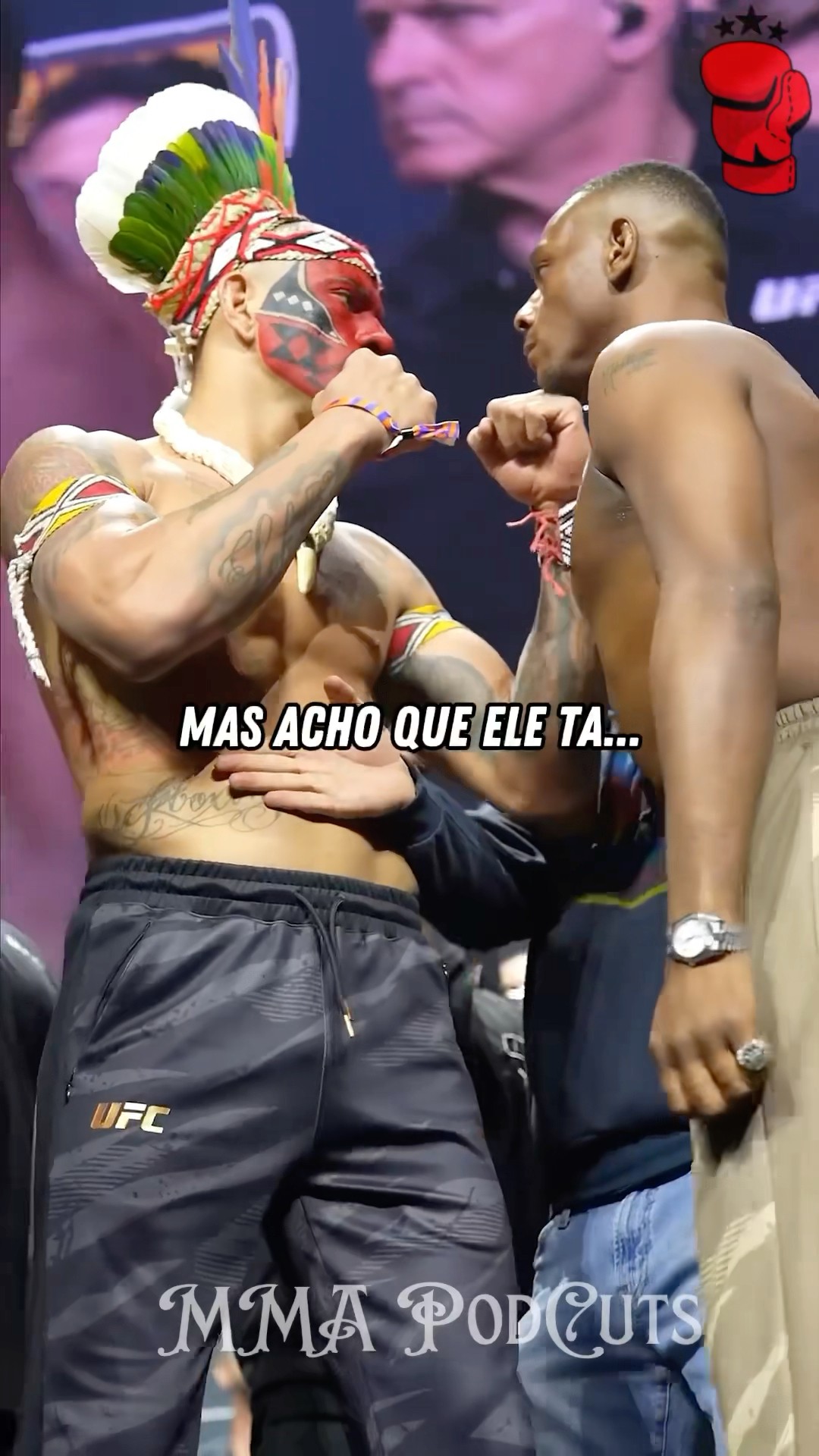 ALEX PEREIRA SOBRE CONFUSÃO NO UFC PI #mma #luta #boxe #ufc #shortsfeed #brasil #foryou