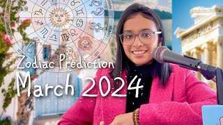 🃏Your Life In March 2024🏃‍♀️Zodiac Prediction✨🗓️✨Astrology &amp; Tarot Card Reading✨