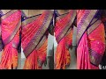 இது வரை யாரும் கட்டாத New Style Saree draping தமிழில்/saree converted to halfsaree without stitching