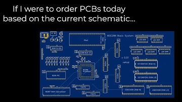 80286 Build, Ep. #20 - Messing Around with a PCB Version of the Current Schematic