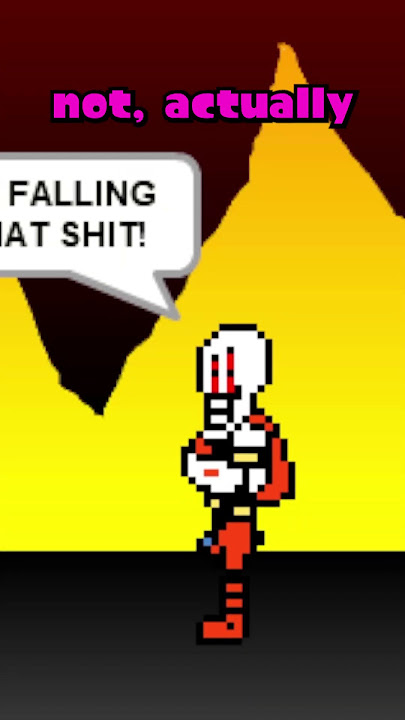 Papyrus Not Falling For It Origins