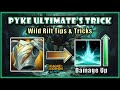 Pykes ultimate execution damage trick  wild rift tips  tricks