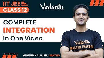 Integration Class 12 | One Shot | JEE 2023 | IIT JEE | Arvind Kalia Sir