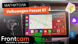 Магнитола Canbox H-Line 3799 для Volkswagen Passat B7 на Android