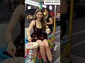 🍦 Glamorous Model Serves Ice Cream in Times Square NYC | Bold Street Fashion 2025 ✨