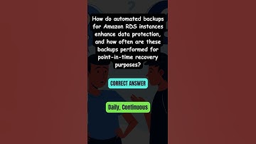 AWS RDS Automated Backups | Data Backup and Point-in-Time Recovery | AWS Q&A