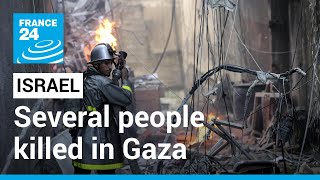 Israeli strikes kill several people in Gaza, including senior Islamist militant • FRANCE 24