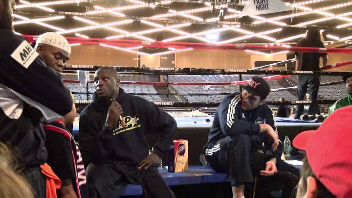 THINGS GET HEATED - Post Fight Tyson Fury vs Steve "USS" Cunningham - Post fight Press Conference