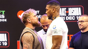 FACEOFF | Jake Paul vs Anthony Joshua | Netflix Boxing