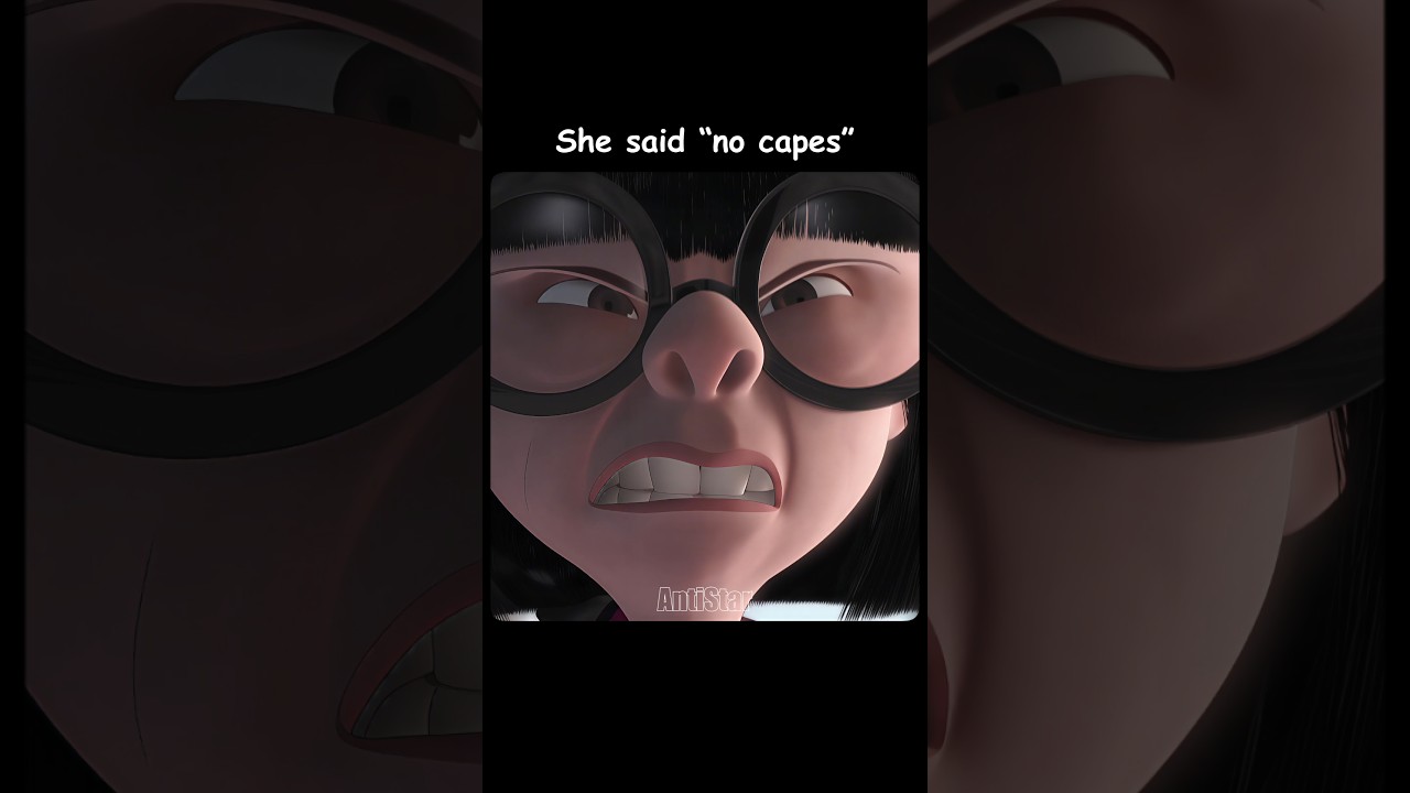 She said “no capes” 😅