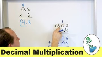 Multiplying Decimals with Decimals Using Long Multiplication