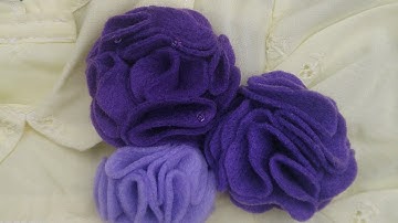 Create a Felt Flower Brooch - DIY Style - Guidecentral