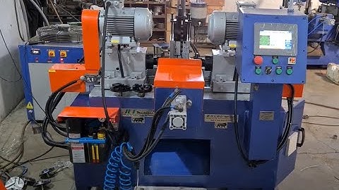 JE-DOUBLE END SERVO TUBE/PIPE CHAMFERING MACHINE WITH INTERCHANGEABLE TOOL HEAD @pipecuttingmachine