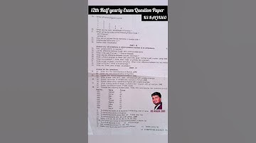 12th computer science half yearly exam question paper - 12th std half yearly 2019 paper #shortsfeed