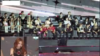 240106 idols reaction LESSERAFIM 'vcr performance' @Golden Disc Awards