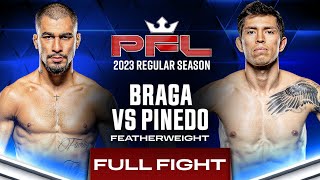 Gabriel Braga vs Jesus Pinedo 1 | PFL 1, 2023