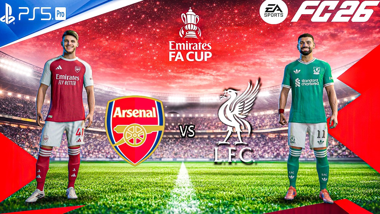 FC 26 - Arsenal Vs Liverpool - FA CUP 25/26  - FINAL - PC™ [4K60]  Full Match