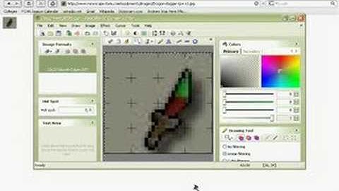 how to make your own rs cursor and how to get couror editor