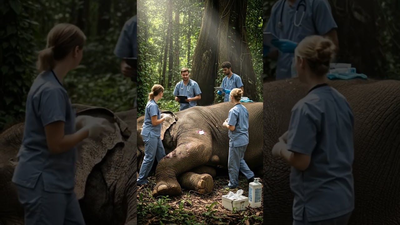 so much love for the giant elephant