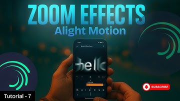 Zoom In & Out Effects in Alight Motion! 🔥 Telugu Full Tutorial | Best Editing Tricks