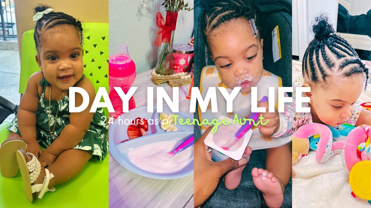 VLOG: Day In The Life Of A TEENAGE AUNT | morning & night routine 🌙🍼 ...