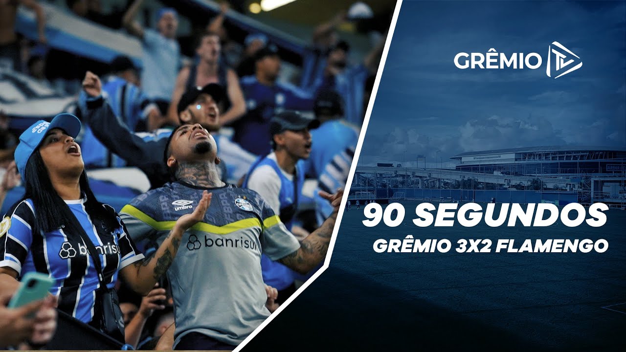 Grêmio 3-2 Flamengo (25 de out, 2023) Placar Final - ESPN (BR)