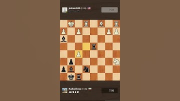 Sneaky Rook MATE | Chess Game Of Today | Day 26 #chess #chesscom #checkmate #chessgame #shorts