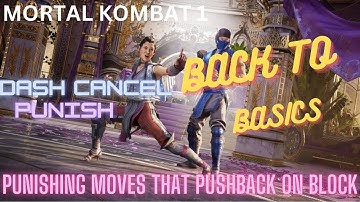 Mortal Kombat 1: Back to Basics #12 Dash Cancel Punish