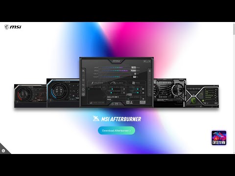 Бесплатное приложение MSI Afterburner - для разгона видеокарты и вывода FPS Monitor