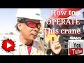 How to operate mobile crane