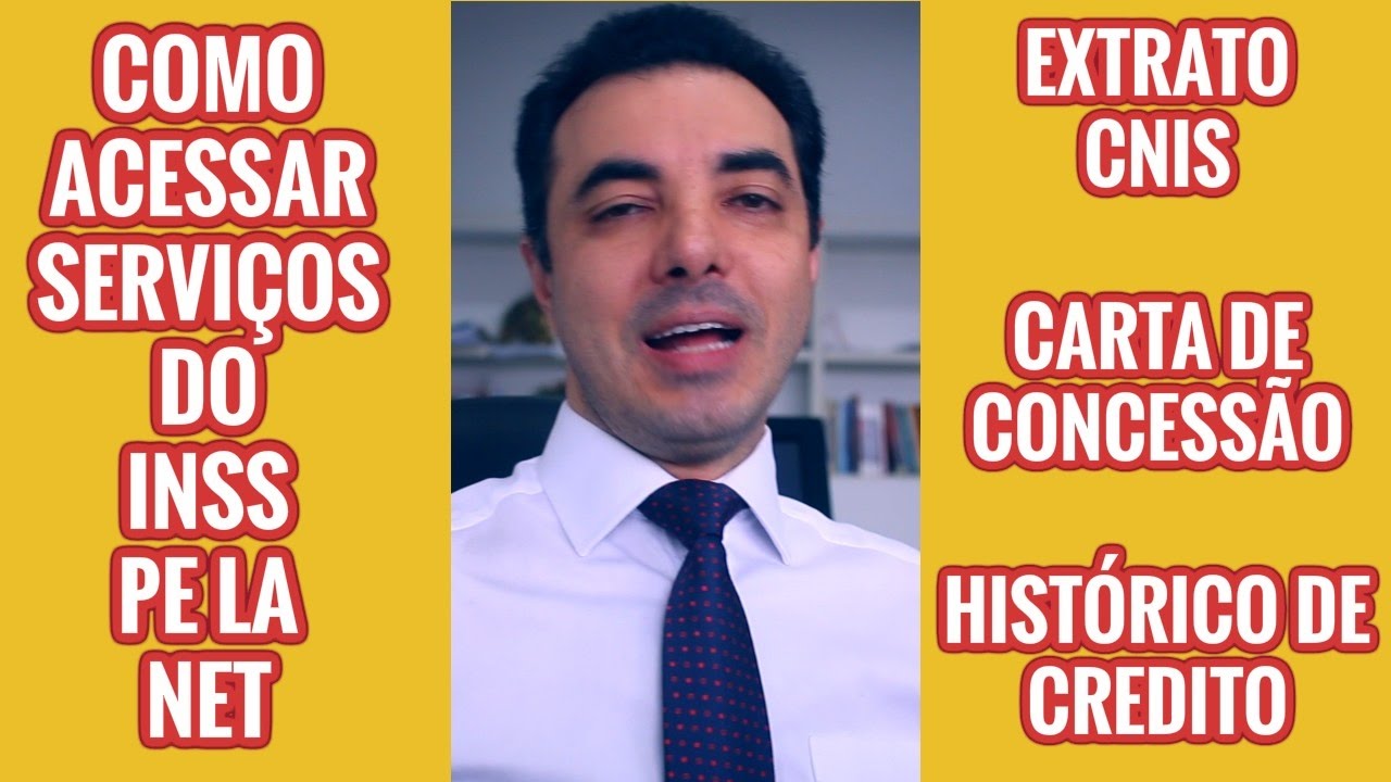 Como acessar o seu extrato CNIS - Carta de Concessão 