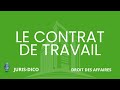 Le contrat de travail [Droit des affaires]