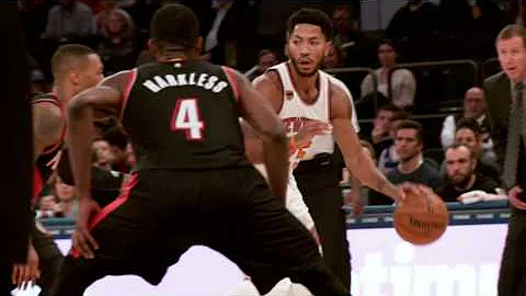Derrick Rose's Two Vintage Layups In Super Slow Motion
