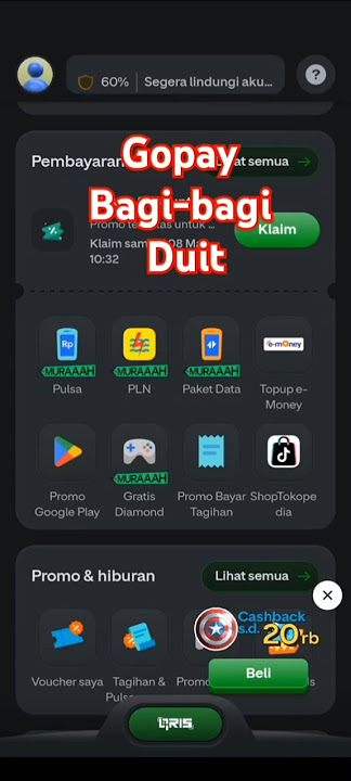 Gopay bagi-bagi saldo Gratis! #gopay #saldogopay #saldodanagratis #saldogopaygratis