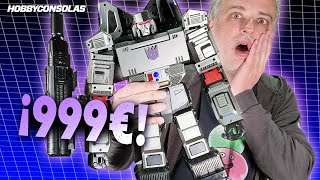 Este MEGATRON de 999 euros se transforma solo. ¡Otra joya de ROBOSEN y TRANSFORMERS!