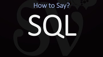 How to Pronounce SQL? or Sequel?