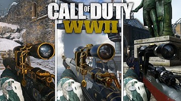 Every KAR98K VARIANT in COD: WW2! (ALL HEROIC AND EPIC VARIANTS) PART 2