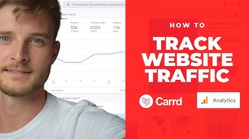 How to track website traffic (FOR FREE) No-Code | Google Analytics + Carrd Tutorial