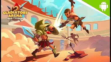Gladiators Arena: Idle Tycoon - Best android game. Gameplay 2024.