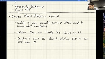 Optimal Control (CMU 16-745) 2024 Lecture 9: Convex Model-Predictive Control