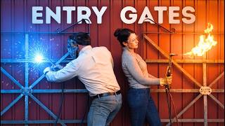 Forging DIY Farm Gates From RECYCLED Steel (Ep 34)