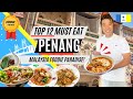 💙🏝💛 12 Must Eat Penang Food: Char Koay Teow, Hokkien Mee, Laska, Cendul, Koay Teow Ting 12家 槟城美食