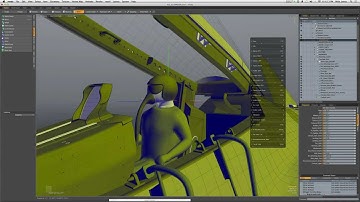 F-22 Raptor animation rig demo