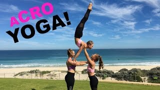 EXTREME YOGA CHALLENGE with 3 people! | The Rybka Twins