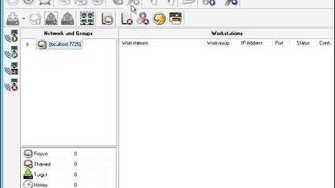 Servers: Deep Freeze Console