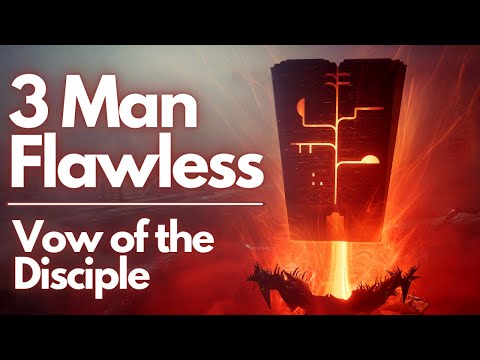 Destiny 2 - 3 Man Flawless Vow of the Disciple (Season of the Risen)