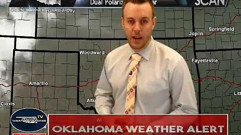 Live Winter Weather Coverage - Freezing Drizzle in the OKC Metro  ( Dec. 30, 2017)