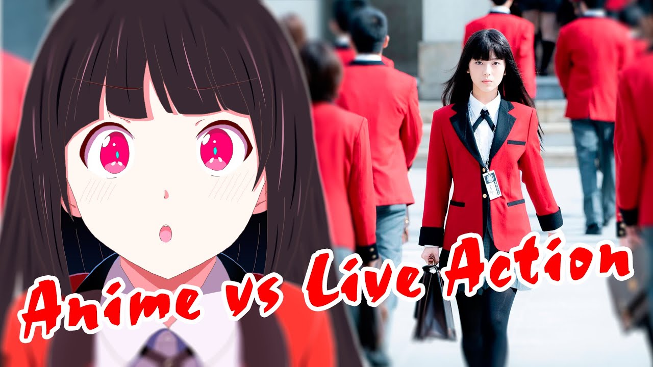 Live Action vs. Anime, Kakegurui