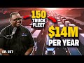 14 million dollar trucking empire wamazon box trucks car haulers tow trucks  more 150 total